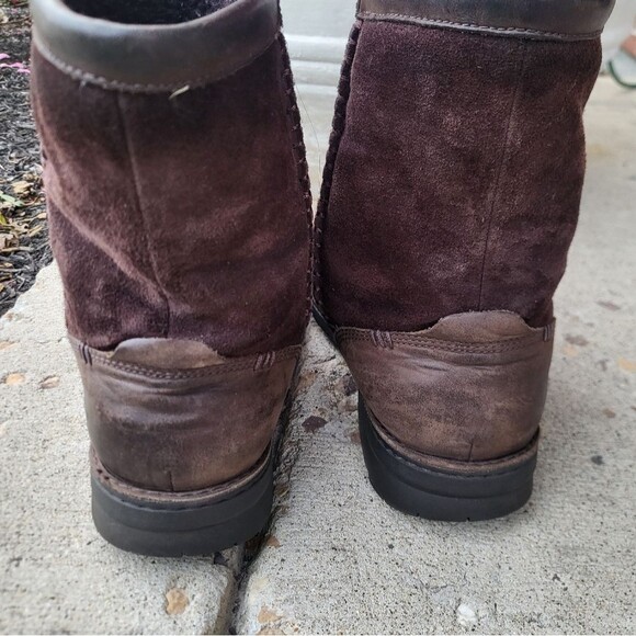 Men's UGG Australia Chocolate Brown "Hartsville" Boot Size 7 Waterproof - Picture 5 of 11